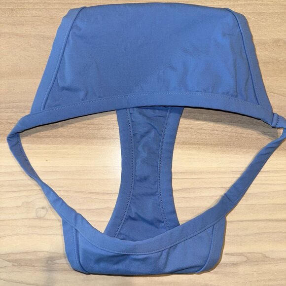 Reformation Sunkiss Top Porto Bottom Azure Blue Bikini Set Women's Small S - Picture 9 of 10